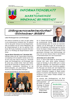 Gemeindezeitung 9/2021
