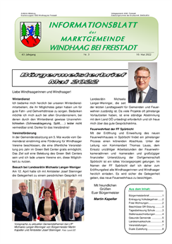 Gemeindeinformationsblatt 2/2022