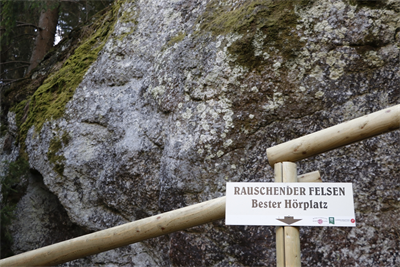 Rauschender Felsen in Mairspindt an der Maltsch
